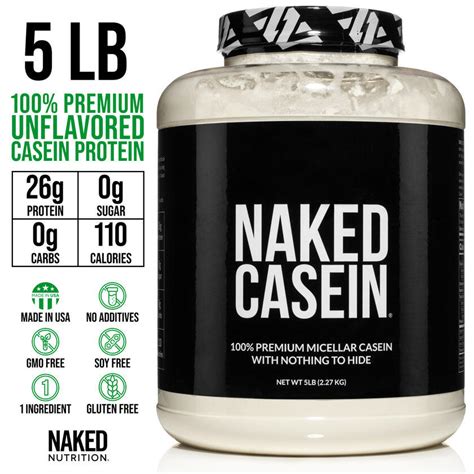 naked casin|Micellar Casein Protein Powder 5lb